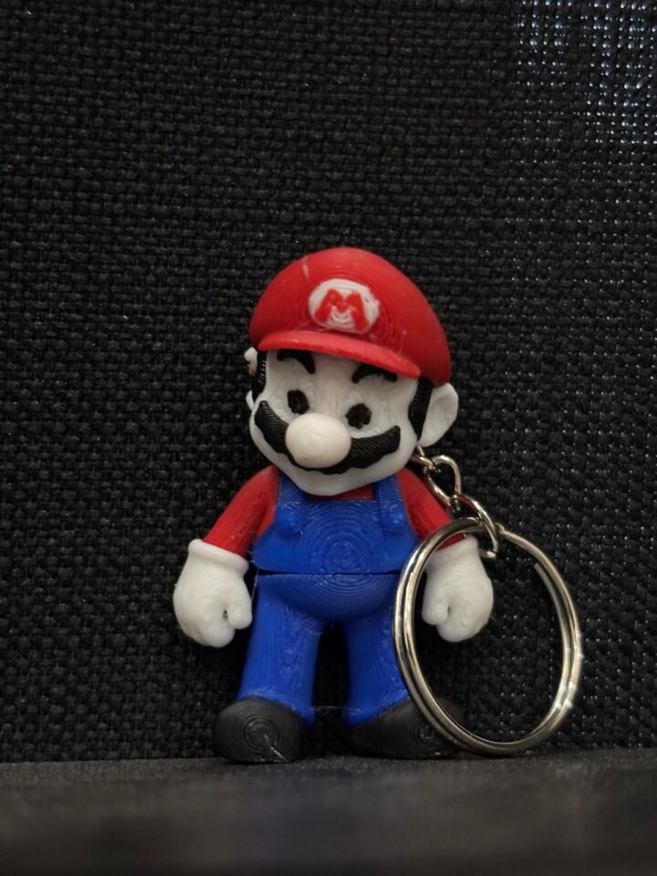 Süper Mario Anahtarlık