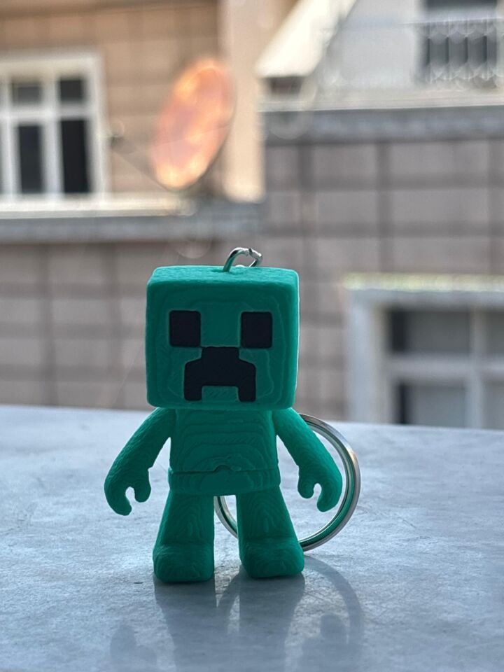 Creeper Anahtarlık