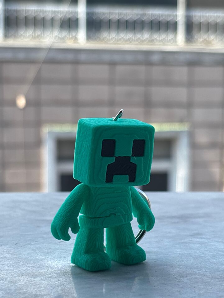 Creeper Anahtarlık